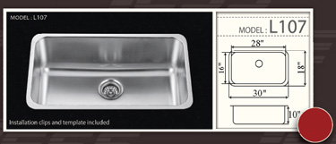 Model L107 sink northern va