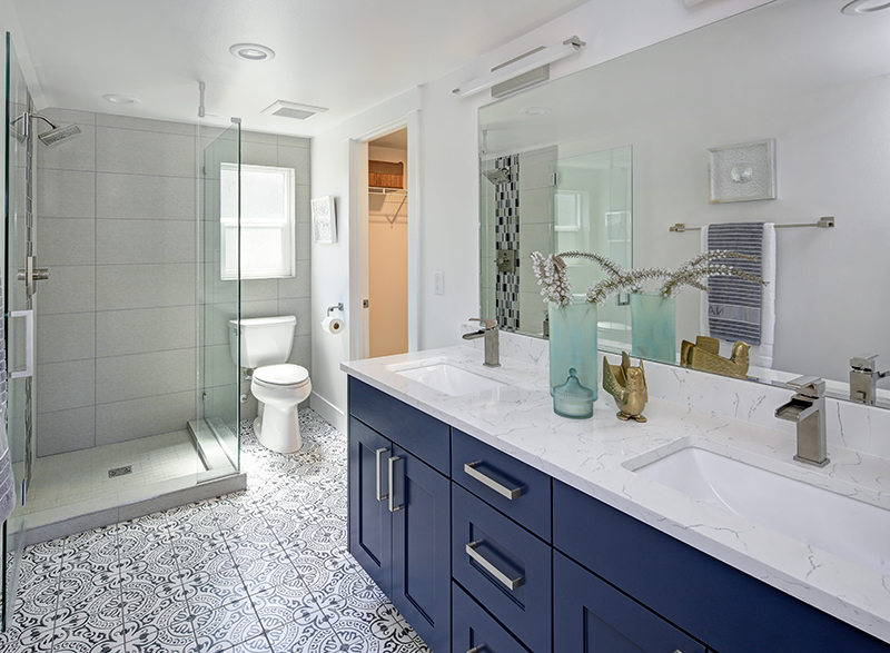 bathroom countertops va