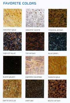 granite colors northern va